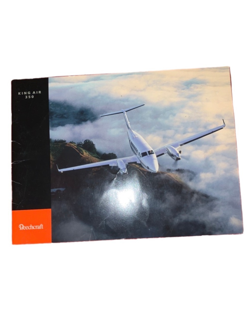 Beechcraft King Air 350 Brochure One Size Black Red